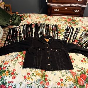 Levi Strauss & Co. black jean jacket